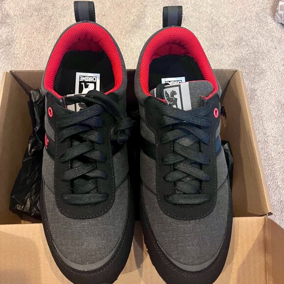 Chrome | Shoes | Chrome Powell Sneaker Black Grey M 85 W Nwt  display picture 1